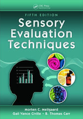 Sensory Evaluation Techniques, Fifth Edition By Gail Vance Civille, B. Thomas Carr