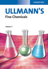 Ullmann's Fine Chemicals, 3 Volume Set By Wiley-VCH (Editor)