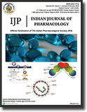 The Indian Journal of Pharmacology (ISSN 0253-7613) Indian Pharmacological Society.
