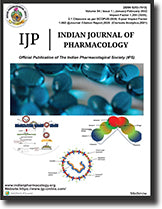 The Indian Journal of Pharmacology (ISSN 0253-7613) Indian Pharmacological Society.